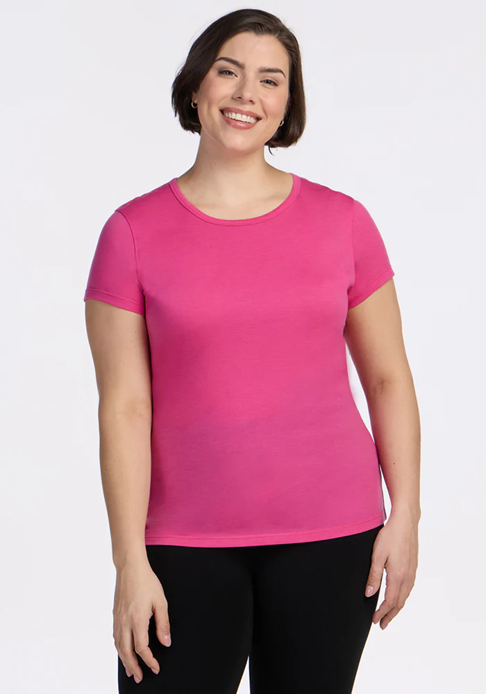 Addie Crew Neck - Raspberry Fizz - Image 8