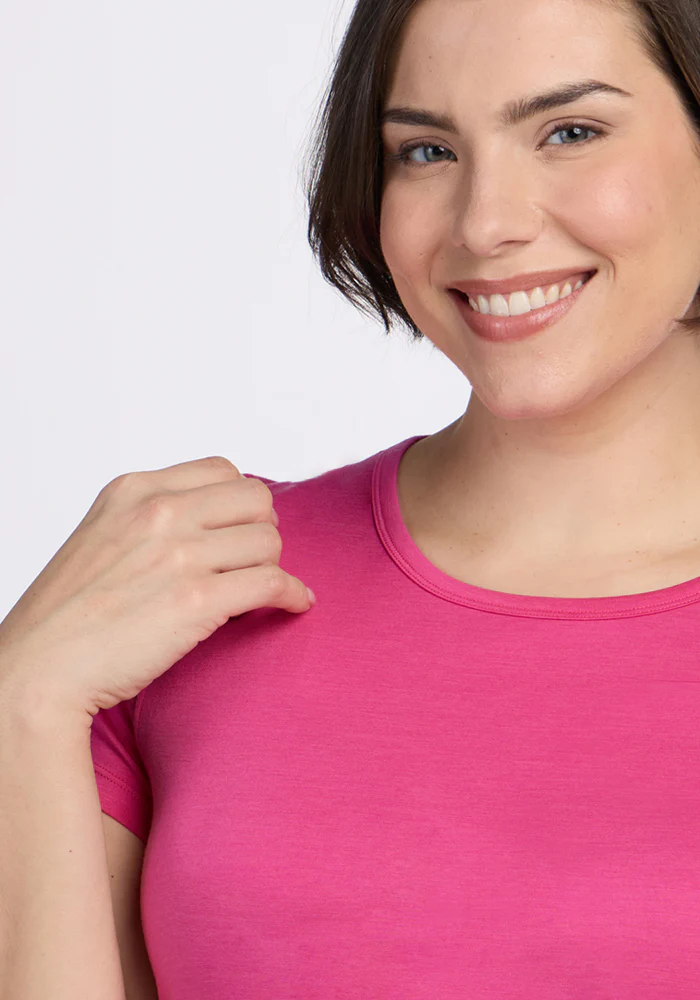 Addie Crew Neck - Raspberry Fizz - Image 9