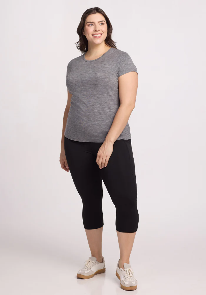Addie Crew Neck - Graphite Heather - Image 13