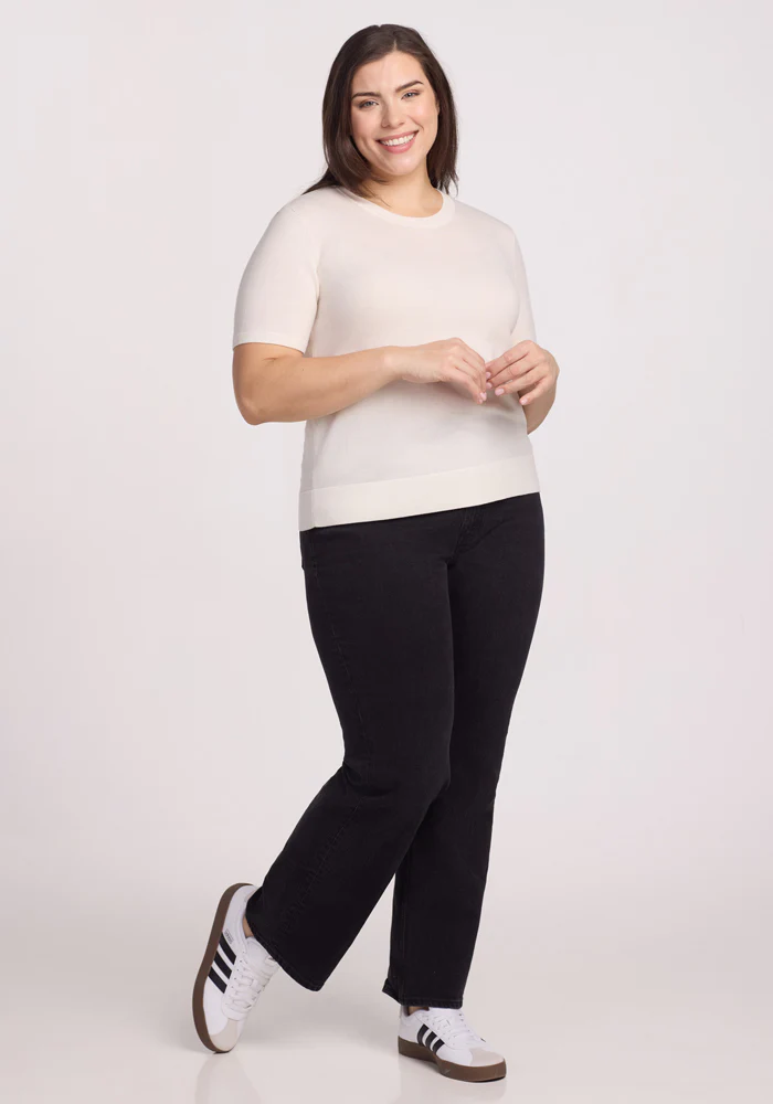 Anna Crew Sweater - Dewdrop Pearl - Image 12