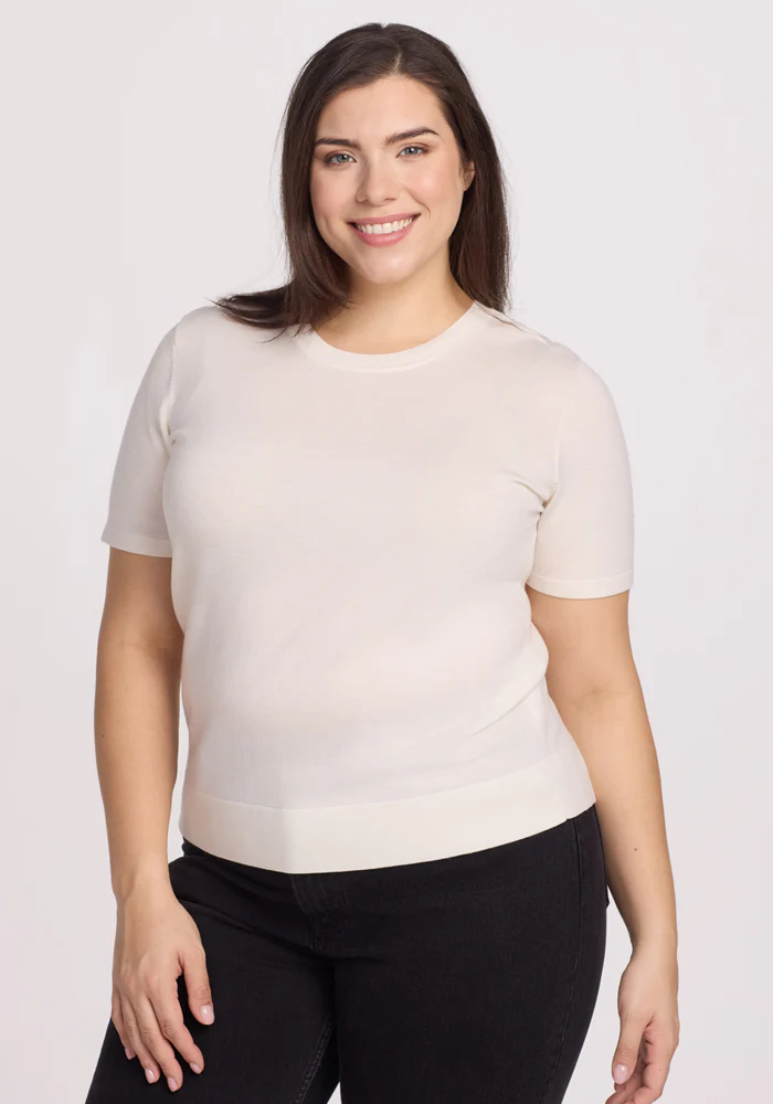 Anna Crew Sweater - Dewdrop Pearl - Image 8