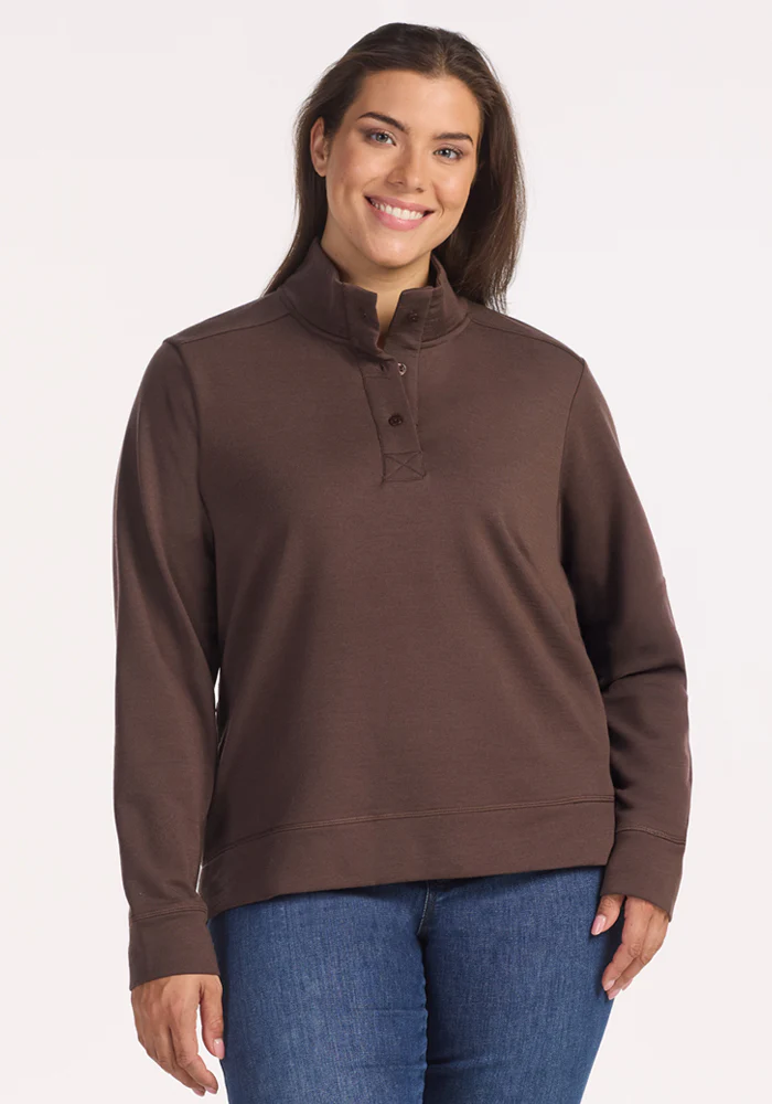 Annie 3 Button Pullover - Image 2