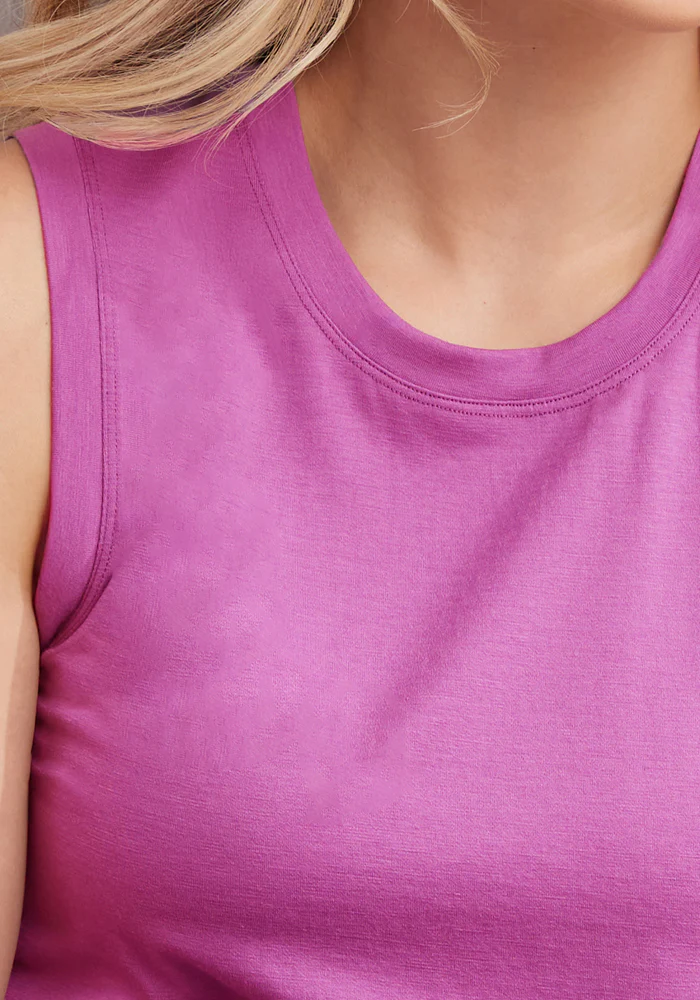 Bella Tunic Top - Purple Wine - Image 4