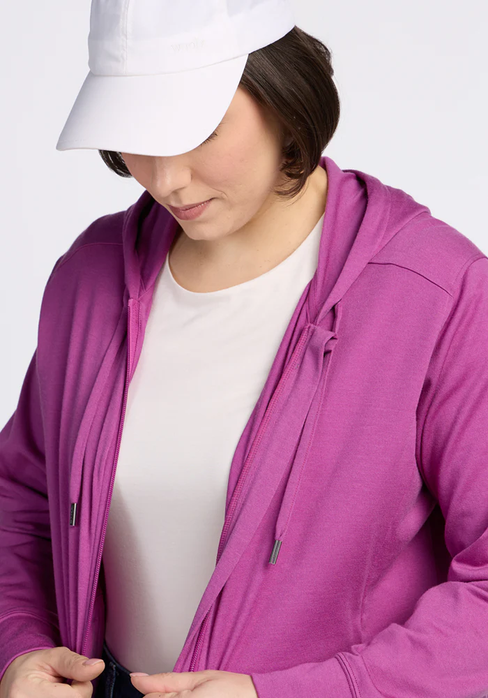 Ryann Hoodie - Purple Wine - Image 10