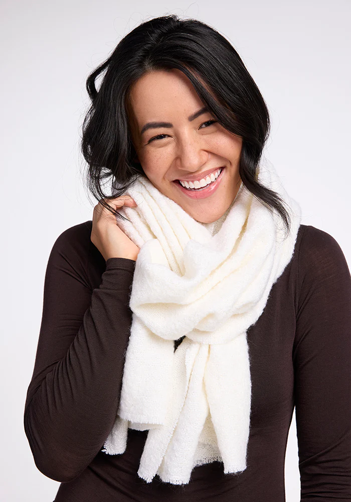 Bradie Scarf - Cream - Image 3