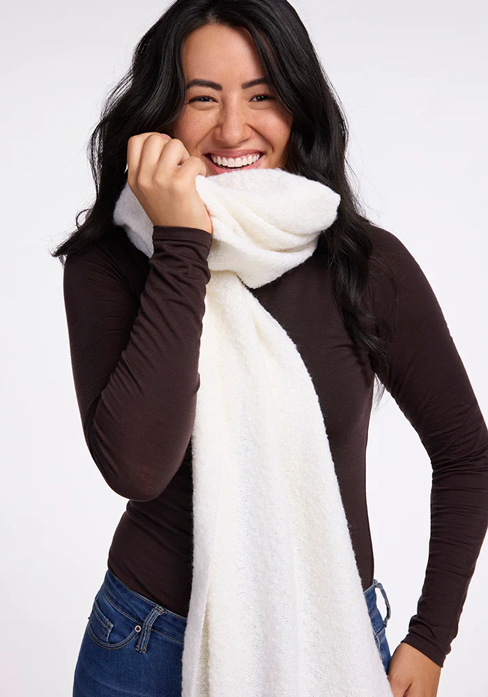 Bradie Scarf - Cream - Image 4