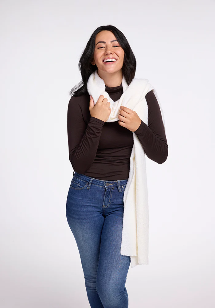 Bradie Scarf - Cream - Image 6