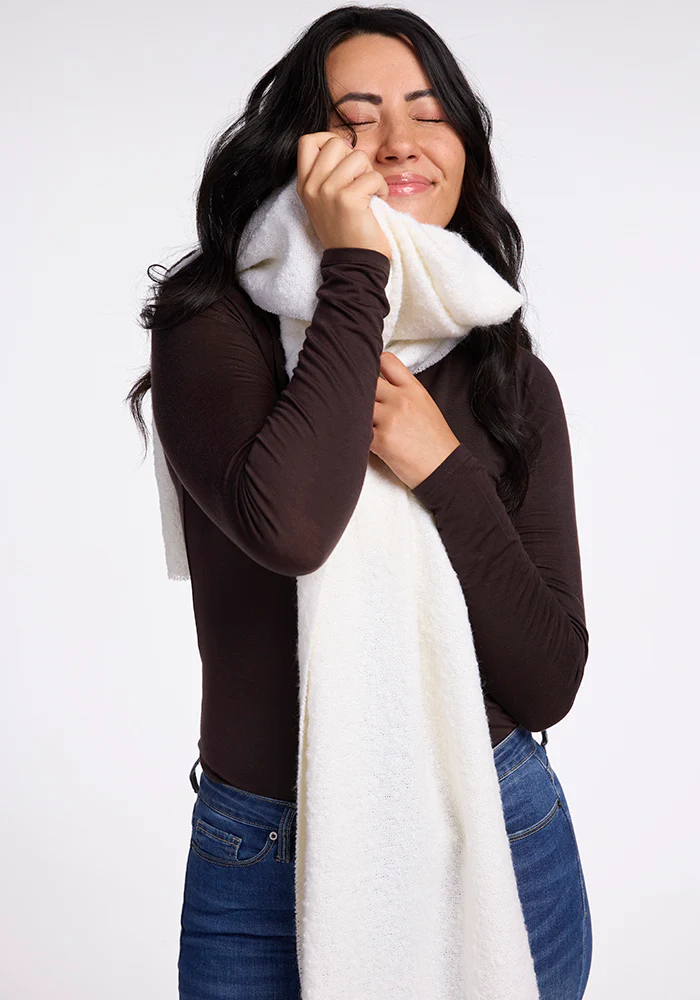 Bradie Scarf - Cream - Image 7