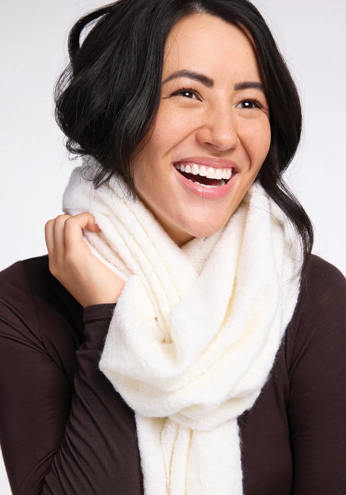 Bradie Scarf - Cream - Image 9