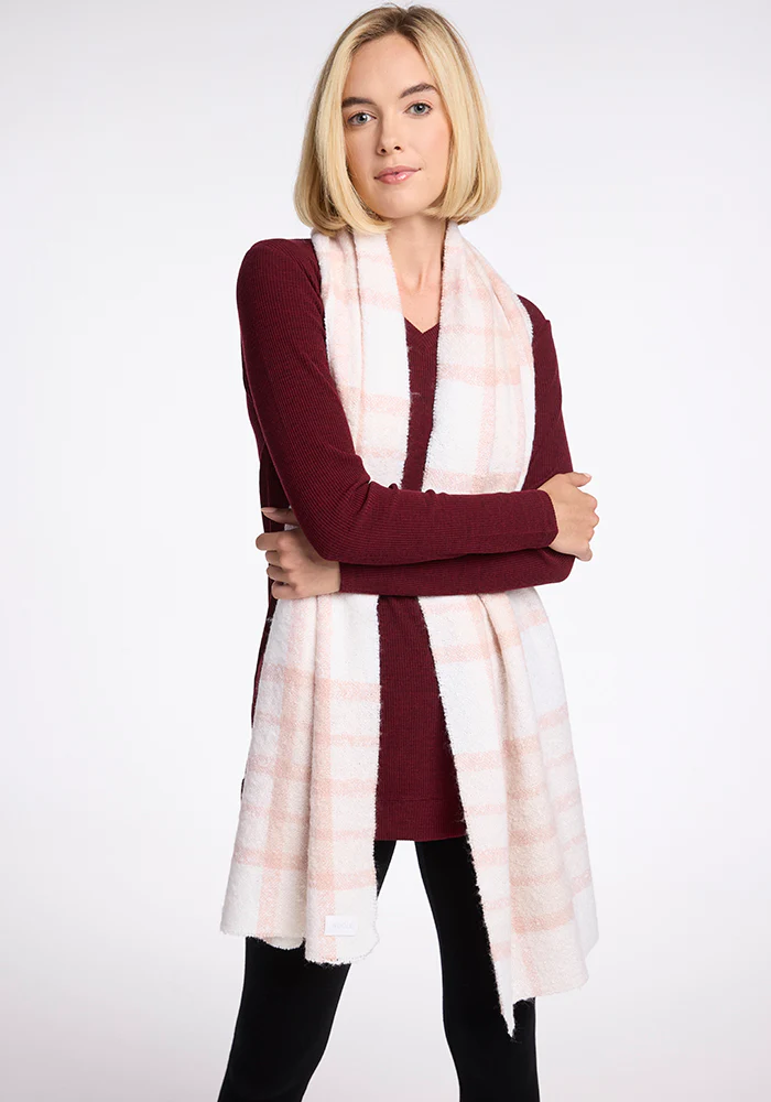 Bradie Scarf - Mauve Plaid - Image 7