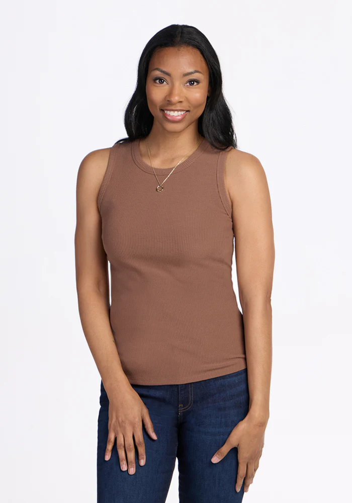 Raegan Ribbed Tank Top - Image 3