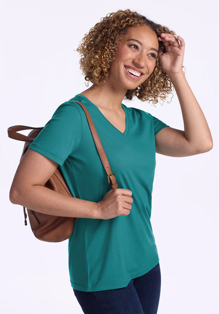 Junie V Neck - Surfside - Image 4