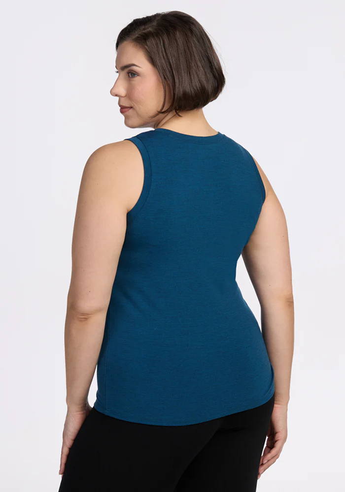Ava Tank Top - Majolica Blue - Image 10