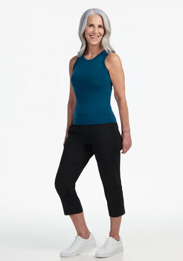 Ava Tank Top - Majolica Blue - Image 4