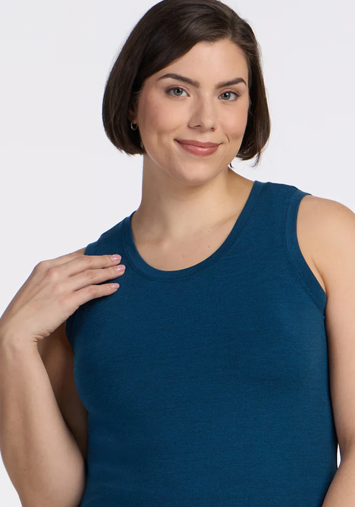 Ava Tank Top - Majolica Blue - Image 7