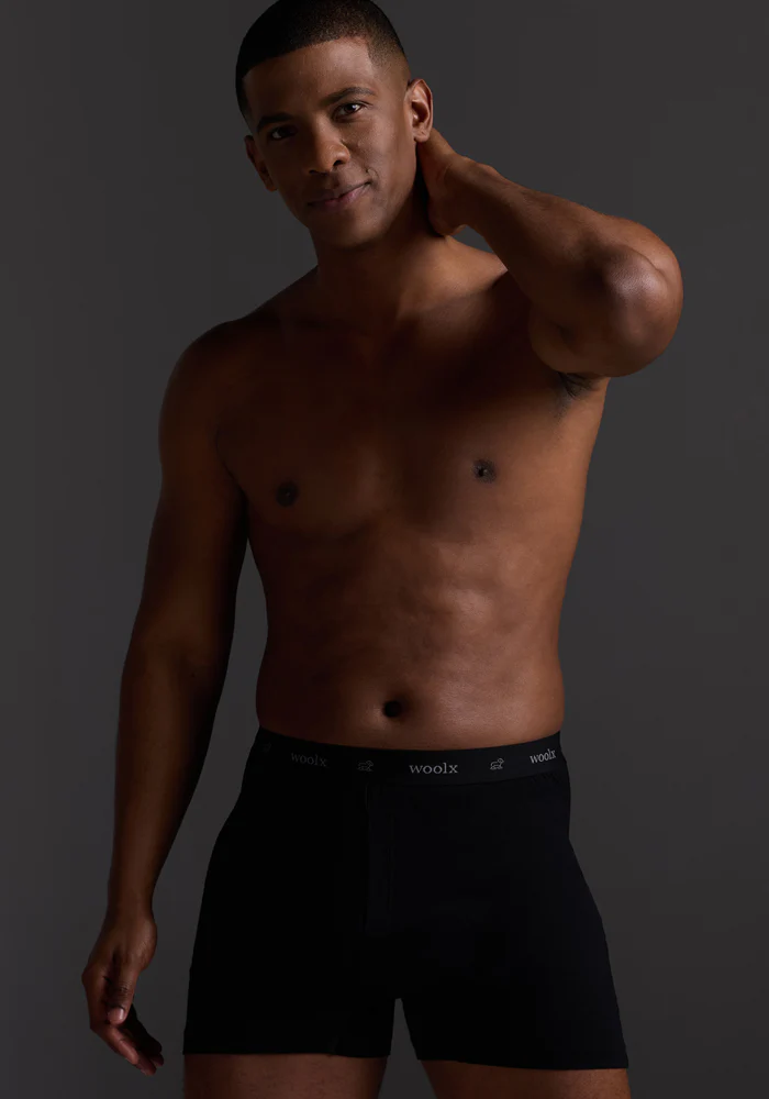 Breathe Boxer Shorts - Black - Image 2