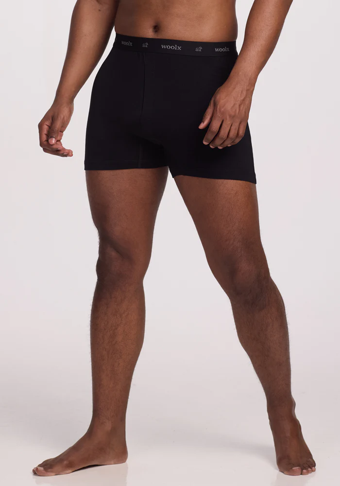 Breathe Boxer Shorts - Black - Image 5