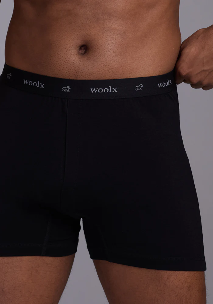 Breathe Boxer Shorts - Black - Image 8
