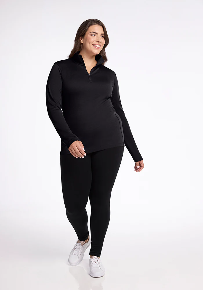 Brooke 1/4 Zip - Black - Image 10