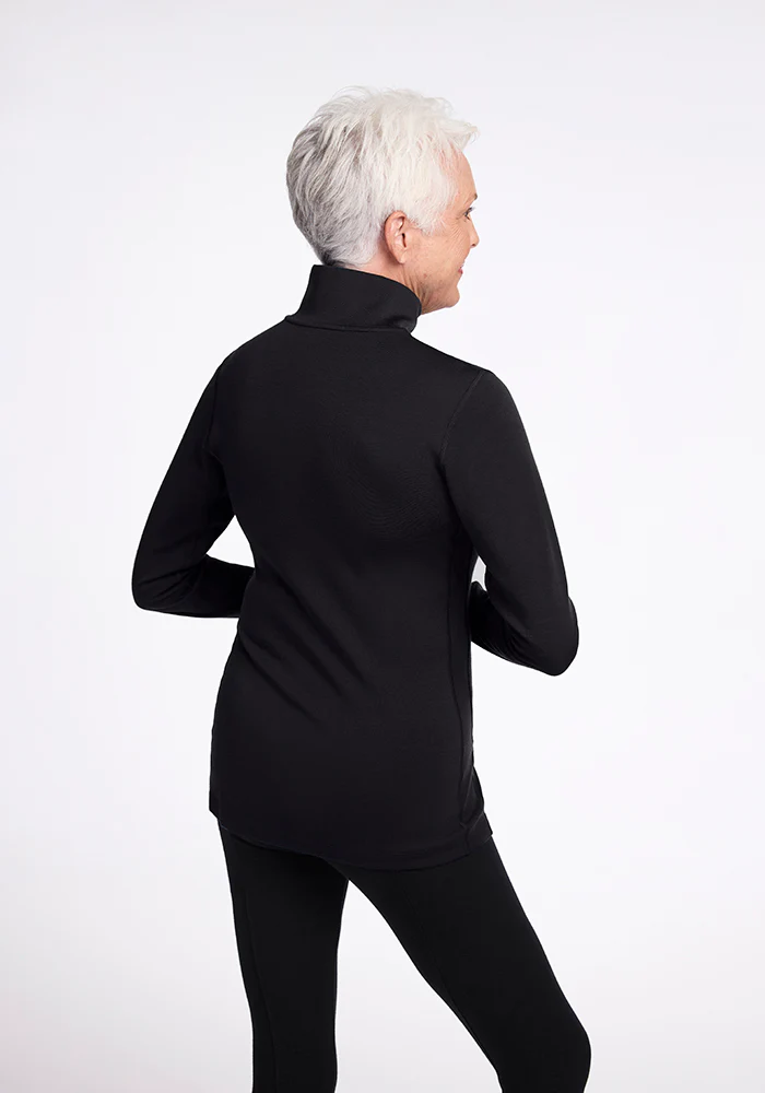 Brooke 1/4 Zip - Black - Image 6