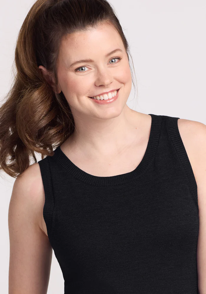 Chessy Tank Top - Black - Image 3
