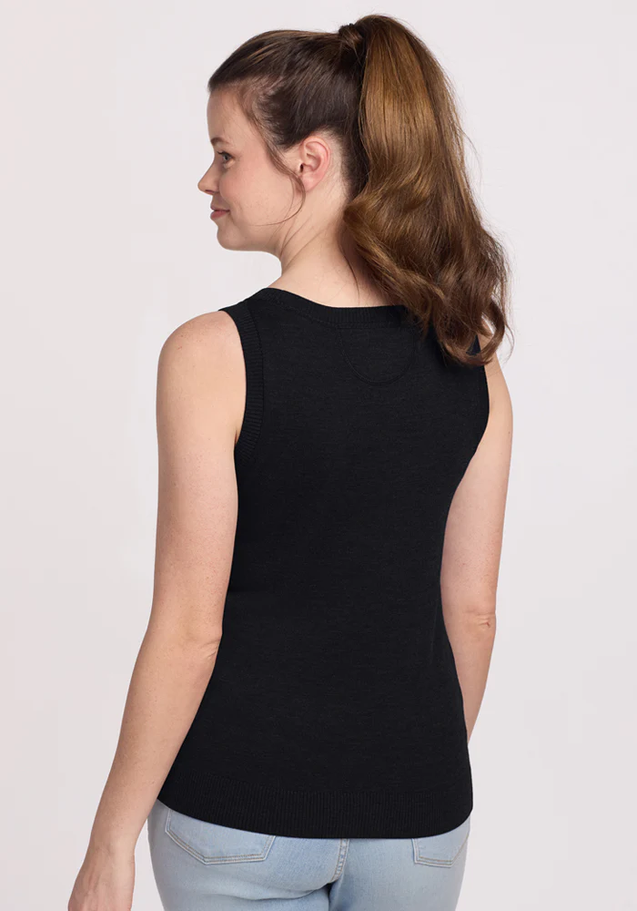 Chessy Tank Top - Black - Image 6