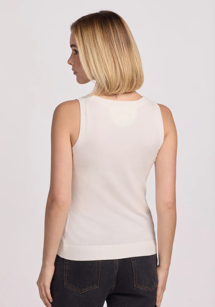Chessy Tank Top - Dewdrop Pearl - Image 8