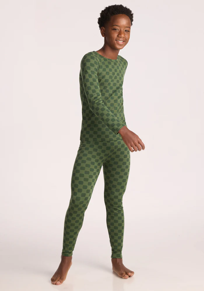 Kids Explorer Base Layer Bottoms - Frog Hop - Image 14
