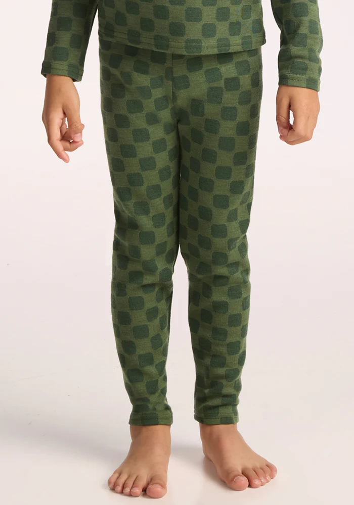 Kids Explorer Base Layer Bottoms - Frog Hop - Image 6