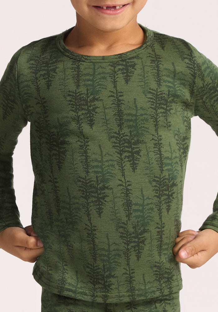 Kids Explorer Base Layer Top - Forest Friends - Image 14