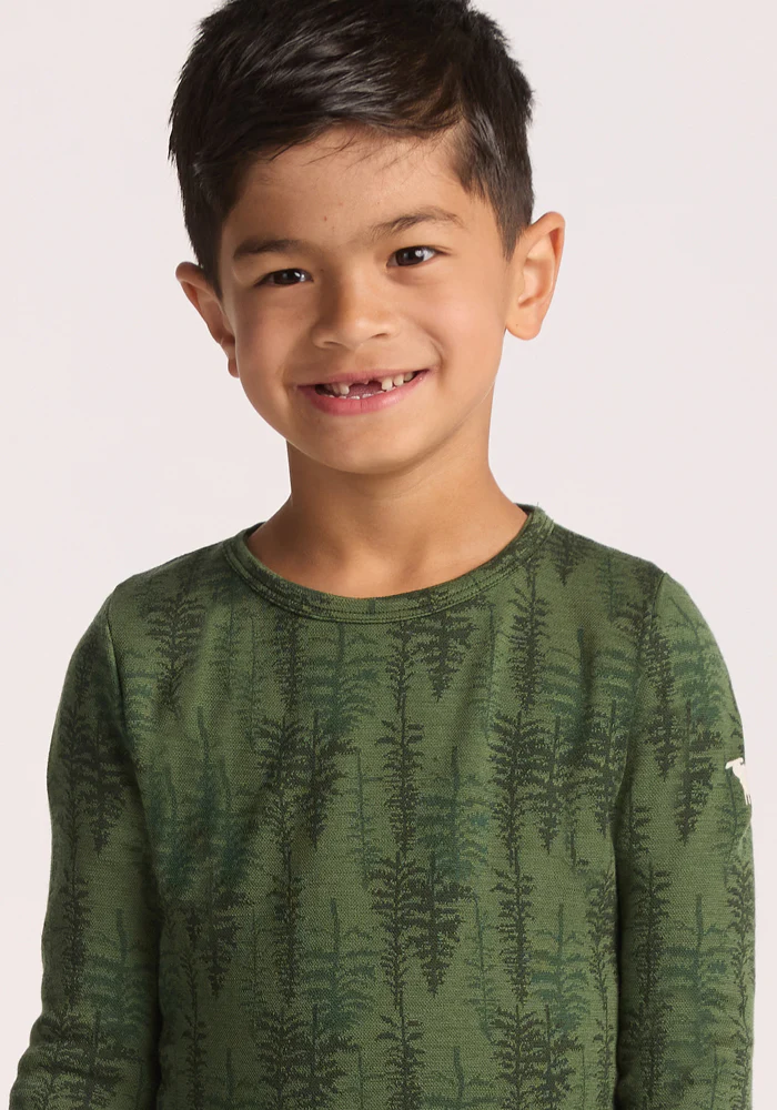Kids Explorer Base Layer Top - Forest Friends - Image 17