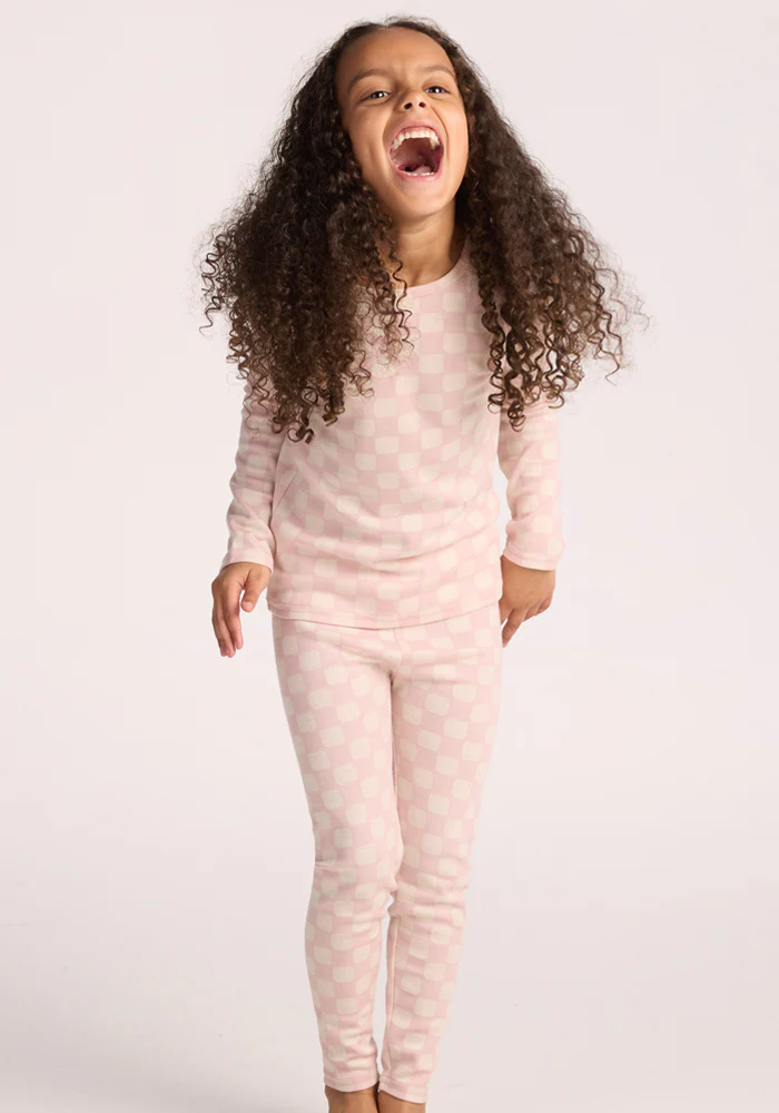 Kids Explorer Base Layer Bottoms - Hopscotch Pink - Image 16