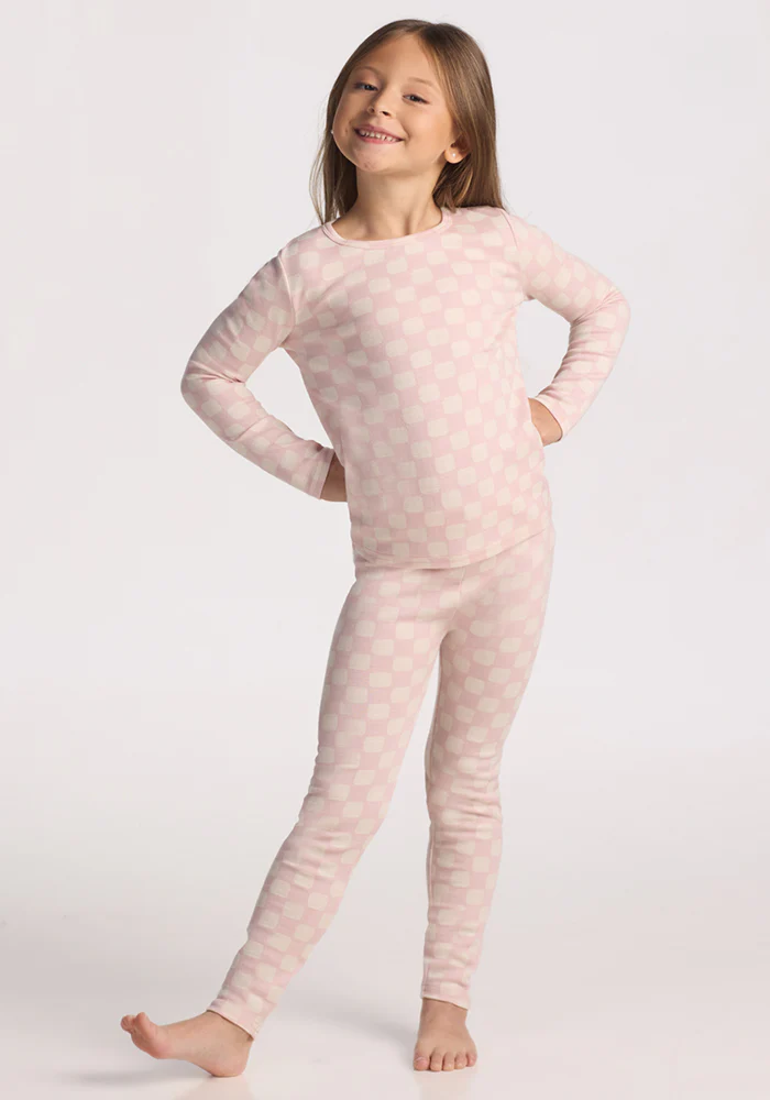Kids Explorer Base Layer Bottoms - Hopscotch Pink - Image 5