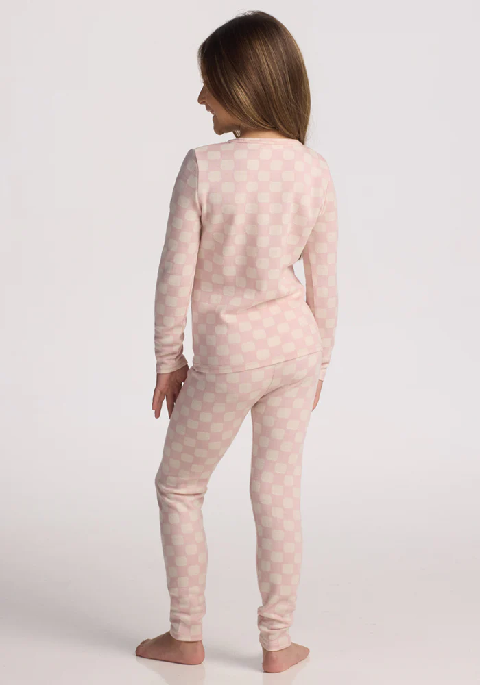 Kids Explorer Base Layer Bottoms - Hopscotch Pink - Image 6