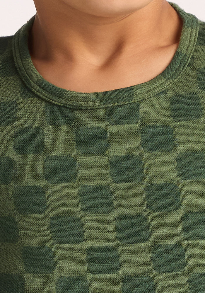Kids Explorer Base Layer Top - Frog Hop - Image 13
