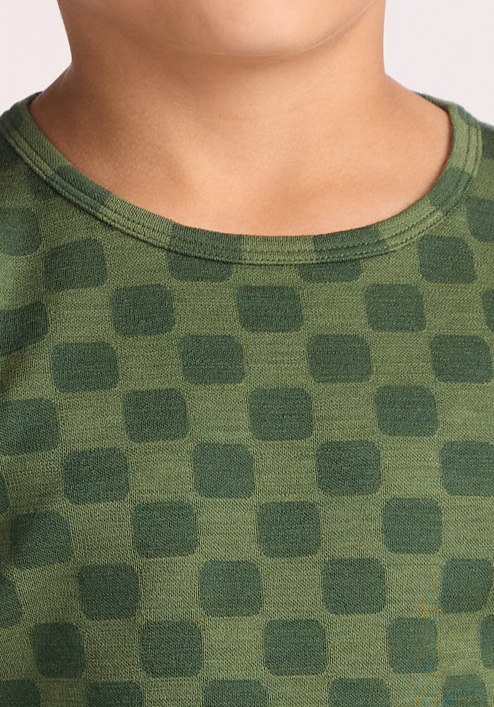 Kids Explorer Base Layer Top - Frog Hop - Image 19