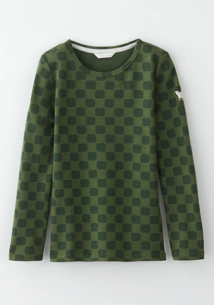 Kids Explorer Base Layer Top - Frog Hop - Image 21