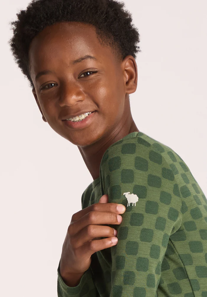Kids Explorer Base Layer Top - Frog Hop - Image 7