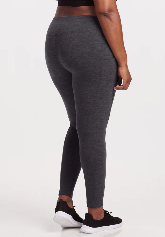 Piper Pocket Leggings - Cinder Melange - Image 11