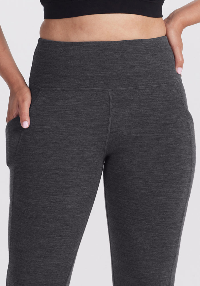 Piper Pocket Leggings - Cinder Melange - Image 3
