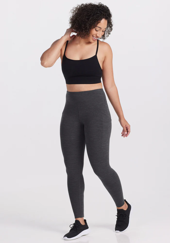 Piper Pocket Leggings - Cinder Melange - Image 5