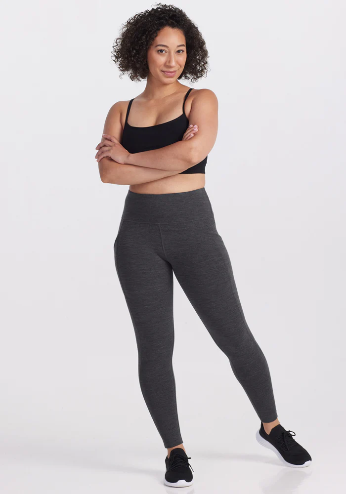 Piper Pocket Leggings - Cinder Melange - Image 6