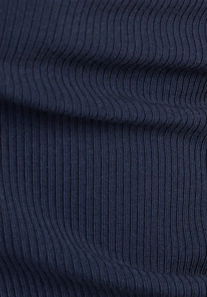 Sloane Ribbed Tank - Deep Navy - Image 13