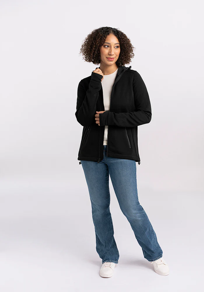 Cubby Hooded Sweatshirt - Black - Image 9