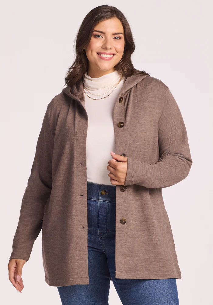 Edna Hooded Cardigan - Image 2