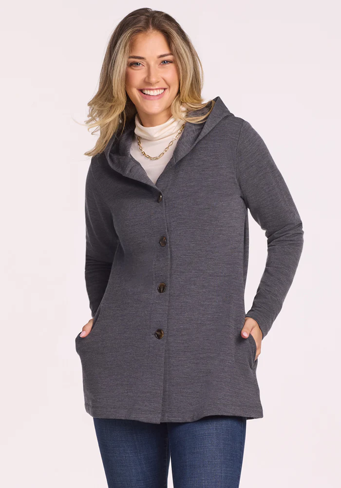 Edna Hooded Cardigan - Image 4