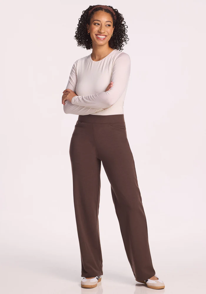 Ellie Wide Leg Pants - Petite