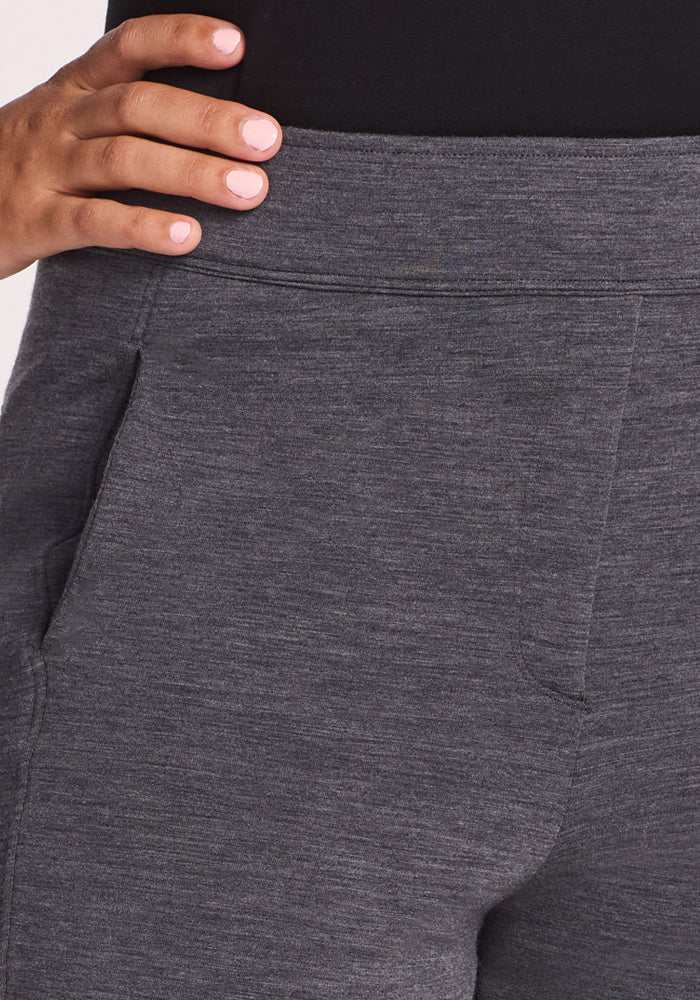 Emerson Straight Leg Pants - Cinder Melange - Image 4