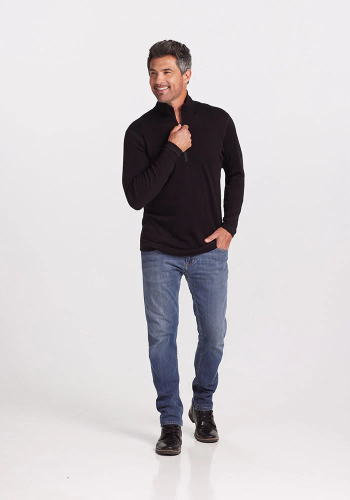 Explorer 1/4 Zip - Black - Image 3