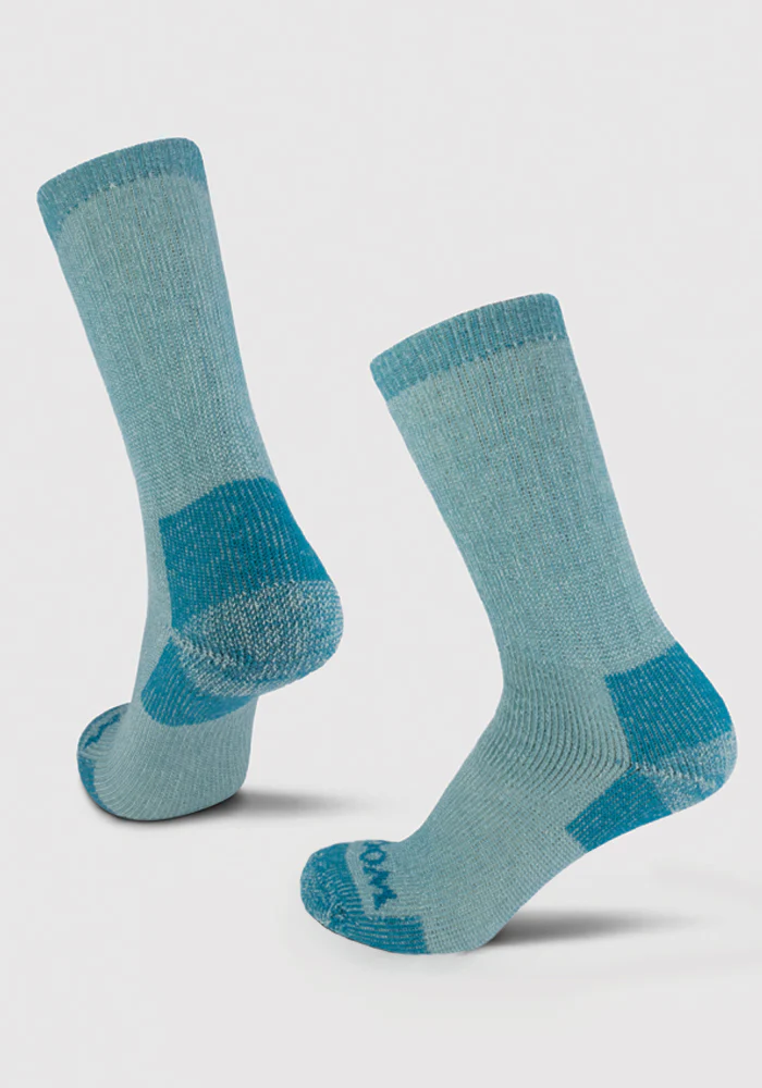 Womens Extreme Crew Socks - Real Teal - Image 2